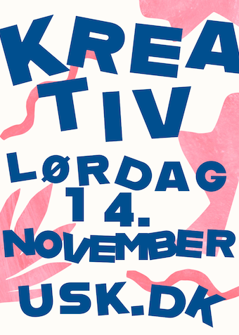 Kreativ lørdag 14. november - Klik for at tilmelde dig